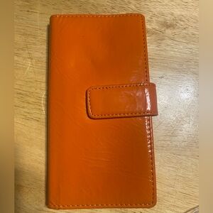 Ladies “RELATIVITY” orange wallet